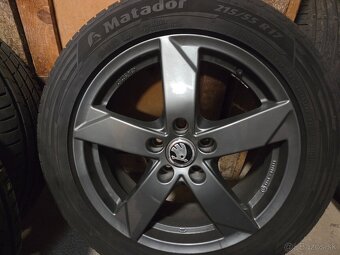 Predám hliníkové disky Rial Kodiak G 5x112 R17 - 4