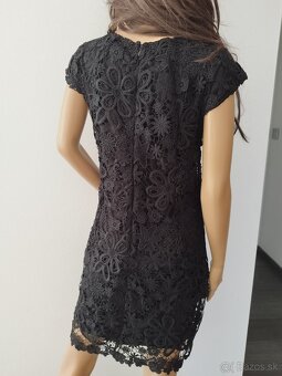 Elegantné čierne šaty. L/40 - 4