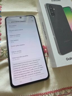 Samsung A56 5g duos black top stav 8gb ram 256 pamäť komplet - 4
