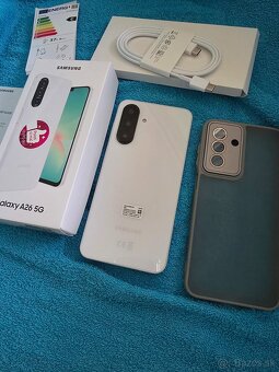 Samsung A26 5g dual sim biely super deluxe stave používaný p - 4