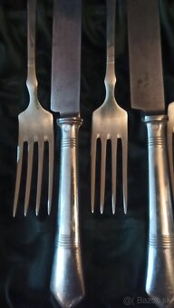 Predám strožitný príbor alpacca - 4