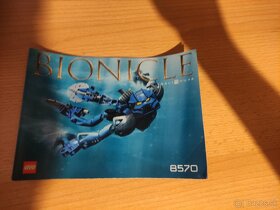 Predám už raritné originál Lego 8570 -  Bionicle Gali – Nuva - 4
