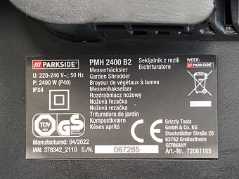 PARKSIDE PMH 2400 B2 - 4