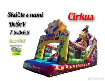 Skákacie hrady, nafukovacie atrakcie, BA DS SC okolie - 4