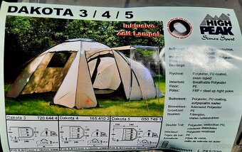 Predám veľký stan Dakota 4. - 4