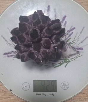 Prírodný Fialový Ametyst Phantom - typ 6 - 4