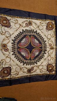 Hodvábne, vlnené šatky, šály - 4