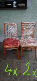 Retro stoličky a stôl - 4