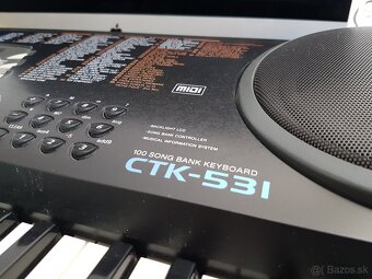 Predám keyboard CASIO CTK-531 - 4