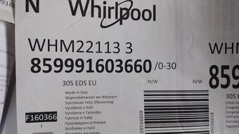 Truhlicová mraznička Whirlpool - 4