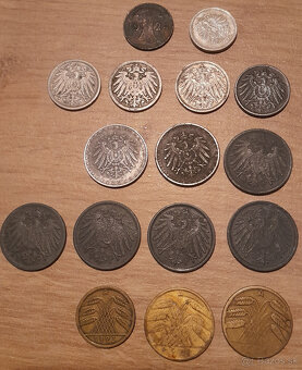 Staré nemecké mince. - 4