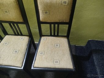 Jedálenské stoličky 4 ks predám. - 4