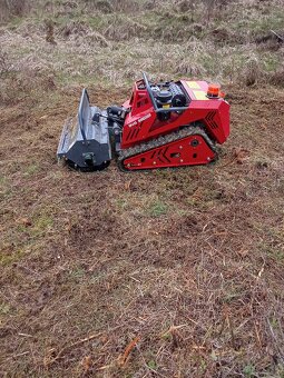 Svahová pásová cepová kosačka - mulčovač - 4