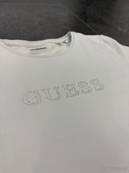 Tričko Guess modré 164 14 rokov - 4