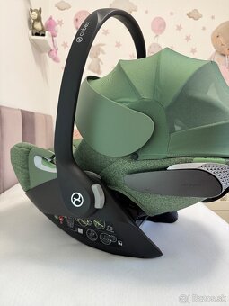 Autosedačka Cybex Cloud T i-Size Plus Platinum Green - 4