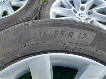 5x112 R17 Letna Sada pneu. Michelin TOP STAV. - 4