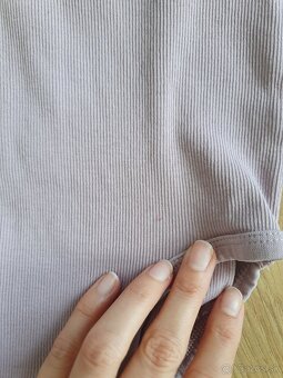 LINDEX Body s henley golierom veľkosť 86 - 4