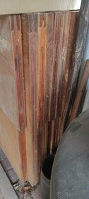 Predám veľké drevené panely 2.5x0.5m a 2.5x1m - 4