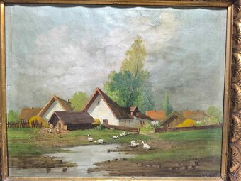 Bela Barsi - olejomaľba - 4