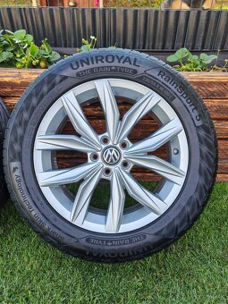 Letná sada originál VW Kingston R18 + TPMS - 4