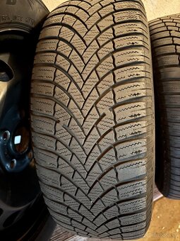 Zimné kolesá R16 – plechové disky + pneumatiky Bridgestone - 4