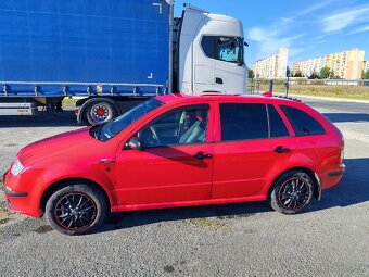 Skoda Fabia I combi 1.4 TDI 51kw červená - 4
