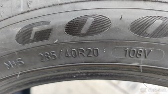 2ks Goodyear 285/40R20 RunFlat - 4
