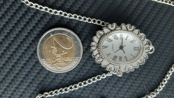 Dámsky náhrdelník-hodinky - 4