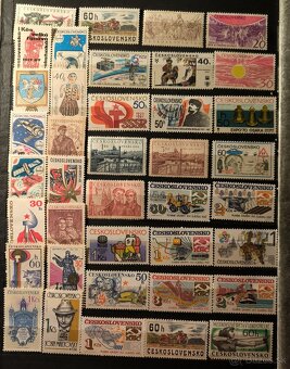 Poštové známky Československo - 250ks čisté - 4