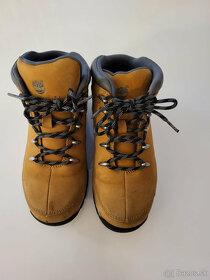 Kožené zimné topánky,čižmy Timberland veľ.35 - 4