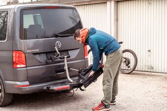 Nosič bicyklov MFT Compact 2e+1 na ťažné zariadenie - 4