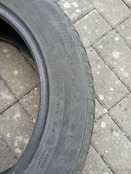 1ks zimná 205/55R16 Continental TS860 - 4