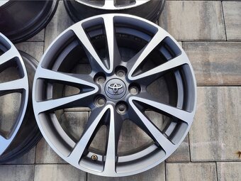 5x114,3 r17 hliníkové disky Toyota a TPMS snimače tlaku - 4