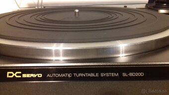 Velmi ZACHOVALY gramofon TECHNICS SL-BD20, servo JAPAN, AG24 - 4