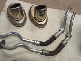 Zadny tlmic, koncovka vyfuku, olej. hadica, zadny naboj YAMA - 4