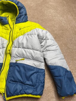 Predám zimnú bundu Alpine pro veľkosť 128-134 - 4