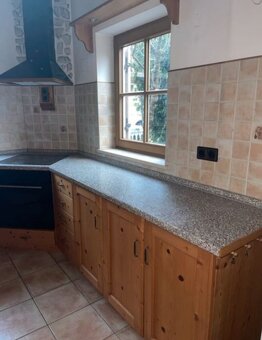 Borovicová kuchyňská linka se spotřebiči,5768 - 4