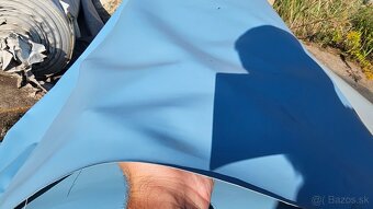 Plachta modrá - jazierková fólia - 180cm - 4