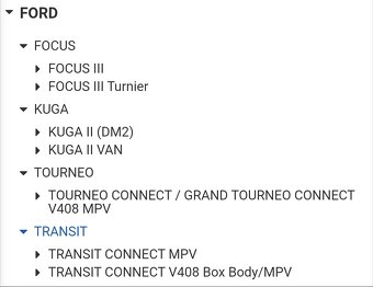 Predné brzdové strmene Ford focus, kuga, turneo, transit - 4