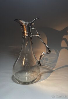 Secesná karafa na víno - 4