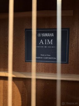 Predám elektroakustickú gitaru Yamaha A1M - 4