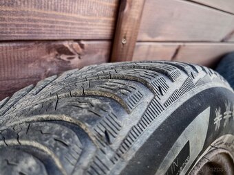 Predám disky so zimnými pneumatikami Michelin - 4