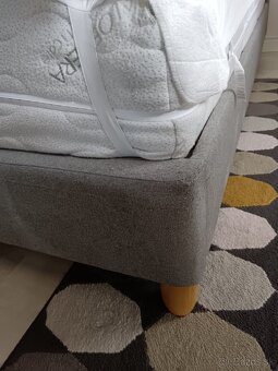 dvojposteľ 160x200 s matracom - 4
