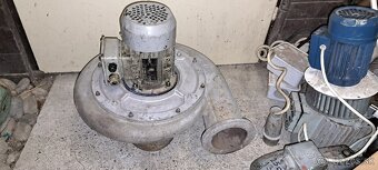 Predam tovarenske odsávanie slimak, motor 0,37 kw, 2870 ot., - 4