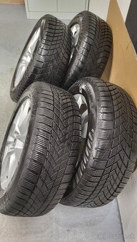 Na predaj originál disky Škoda Triton 17" + zimné pneumatik - 4