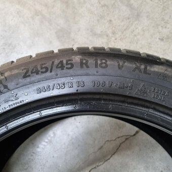 Zimné pneumatiky 245/45 R18 CONTINENTAL DOT2322 - 4