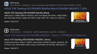 Herny Asus TUF, R7 4800H, 1650 Ti, až 64 GB, ssd, zľava 60% - 4