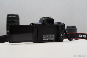 Canon EOS M50 Mark II + 4 objektívy + príslušenstvo - 4