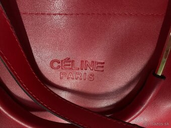 Kožená červená kabelka Paris - 4