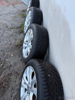 ŠKODA 5x112 R17 elektróny plus zimné pneu 215/50 R17 - 4